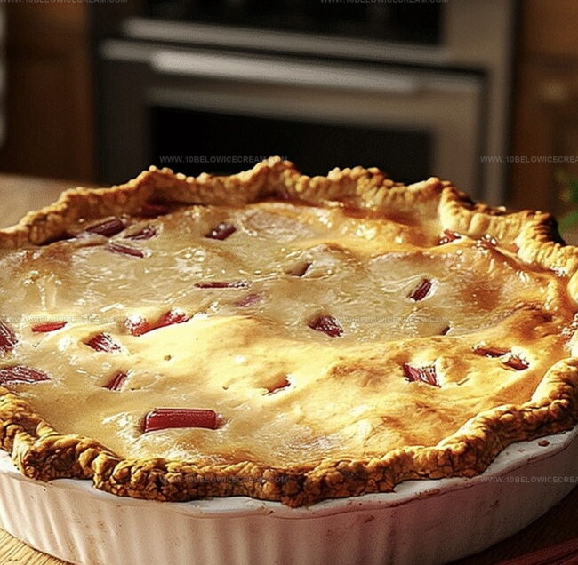 Why Rhubarb Custard Pie Is A Classic