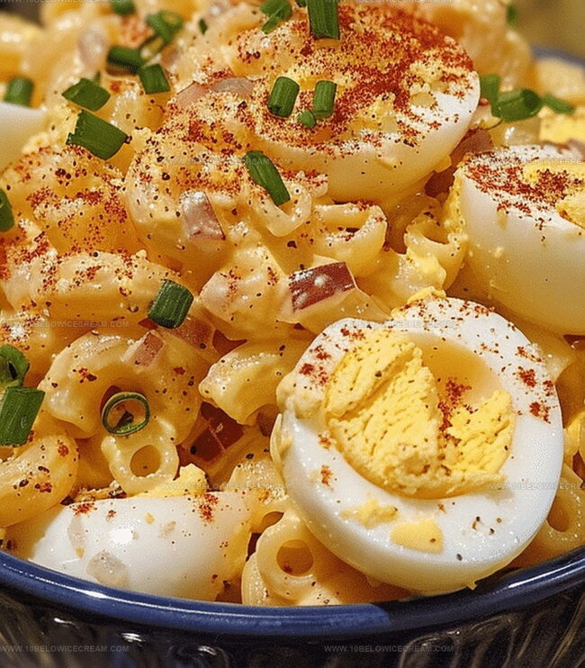 How to Prepare Deviled Egg Pasta Salad