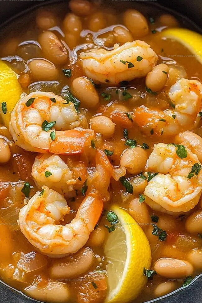 How to Cook Lemony Shrimp and Bean Stew