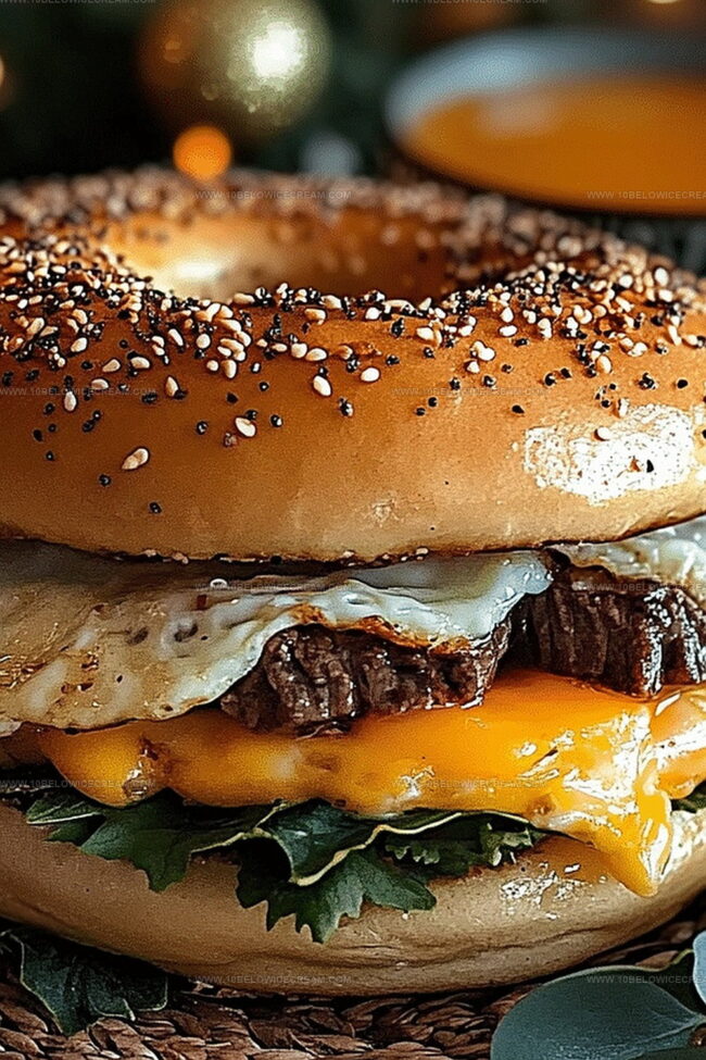 Top Reasons To Try Copycat McDonalds Steak, Egg & Cheese Bagel