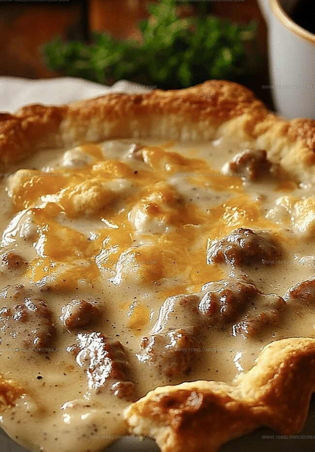 Why Sausage Gravy Biscuit Pie Is Southern Comfort at Its Best