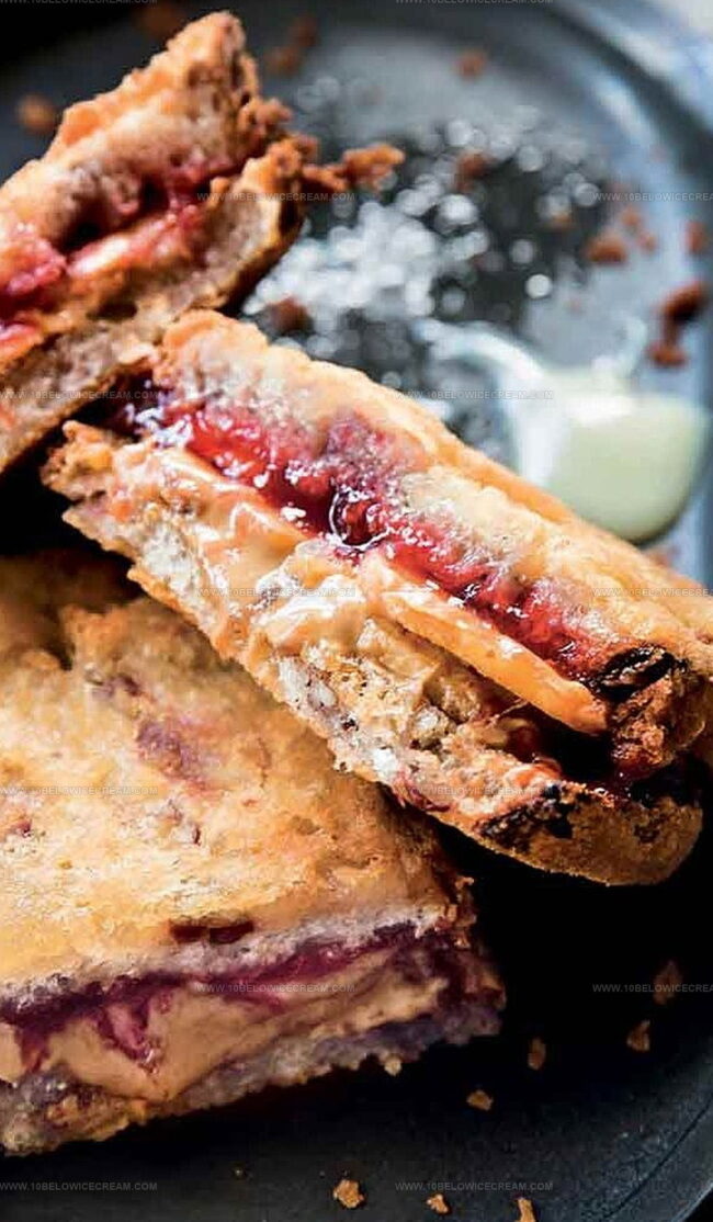 Different Takes On Delia Smith Deep Fried Jam Sandwich