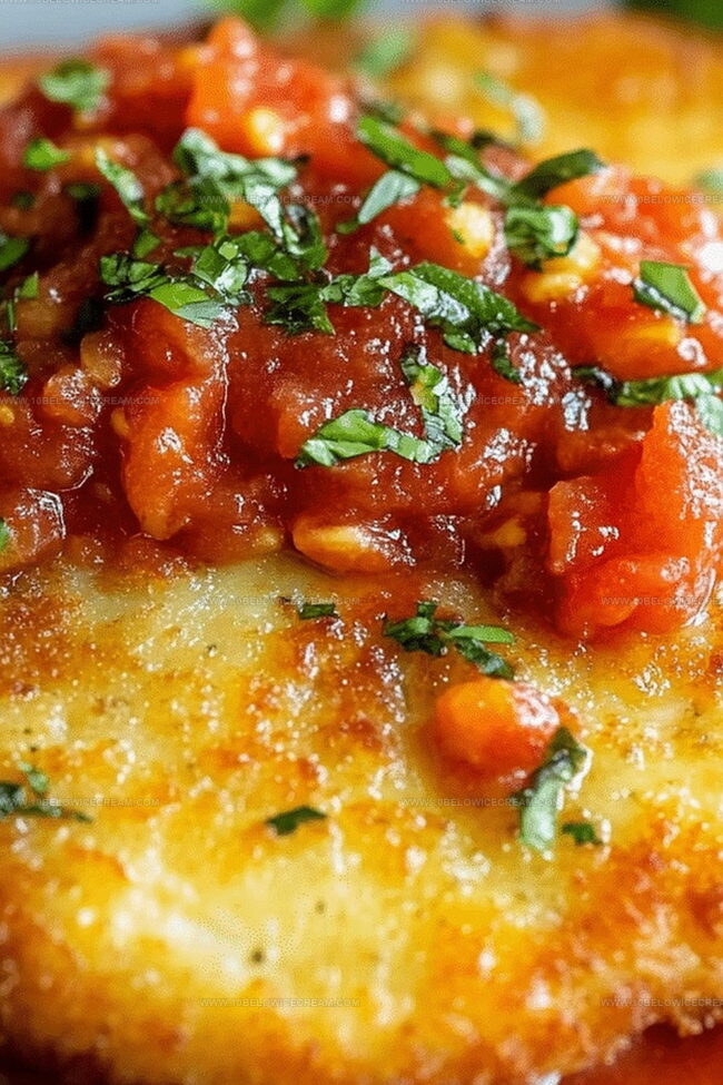 Why Cheese Schnitzel with Tangy Tomato Sauce Is A Favorite