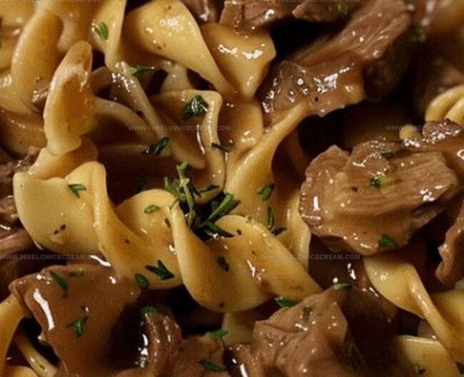 How to Prepare Crockpot Beef Tips & Noodles