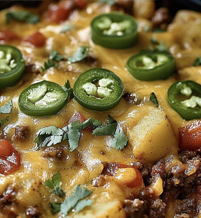 Variations For Taco Potato Casserole Lovers