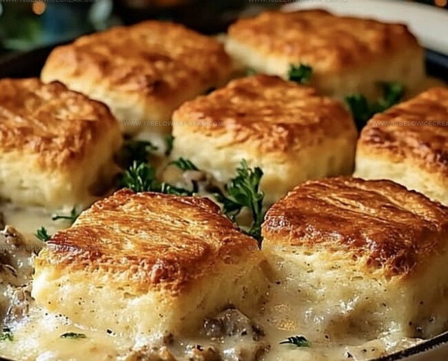 Step-by-Step Guide to Biscuits & Gravy Casserole