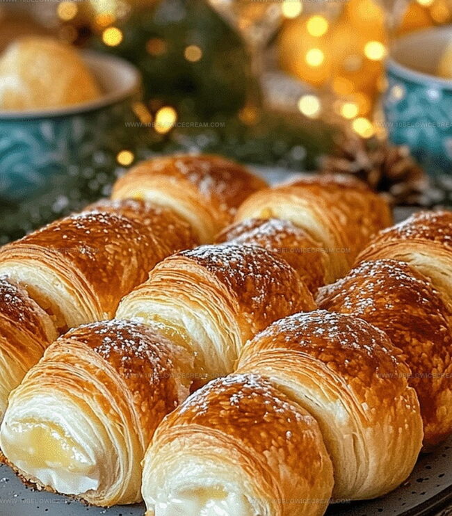 How To Make Lemon Cheesecake Crescent Rolls