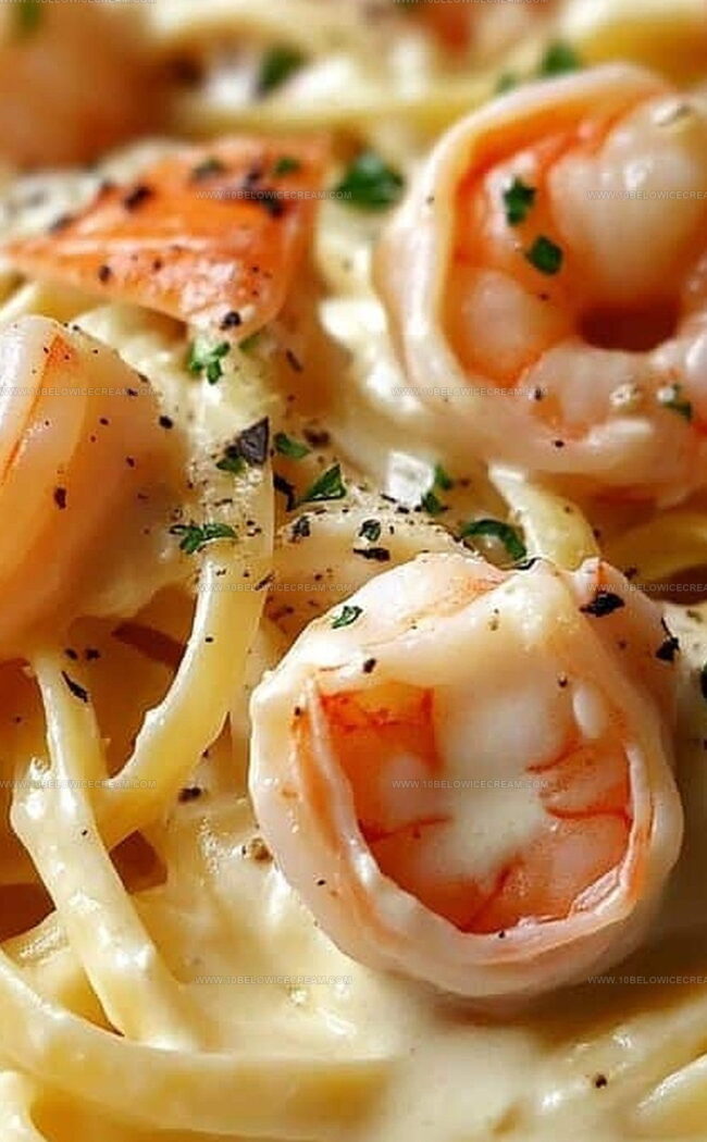 How to Prepare Creamy Alfredo Pasta with Salmon & Shrimp