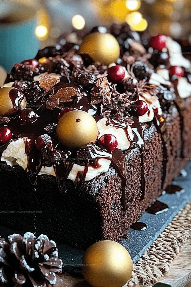 Why Black Forest Loaf Cake Is Rich And Delicious