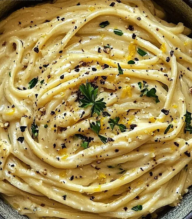 How To Store Creamy Lemon Garlic Pasta