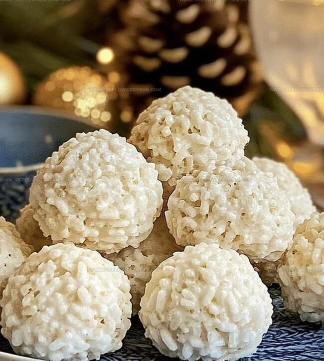 Why Rice Krispie Snowballs Are A Winter Favorite