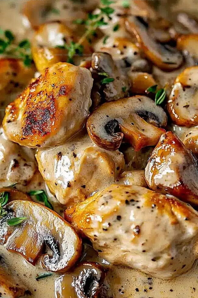 Why Creamy Chicken With Mushrooms Is A Comfort Food