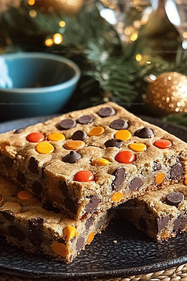 Why Reeses Pieces Chocolate Chip Cookie Bars Are So Addictive