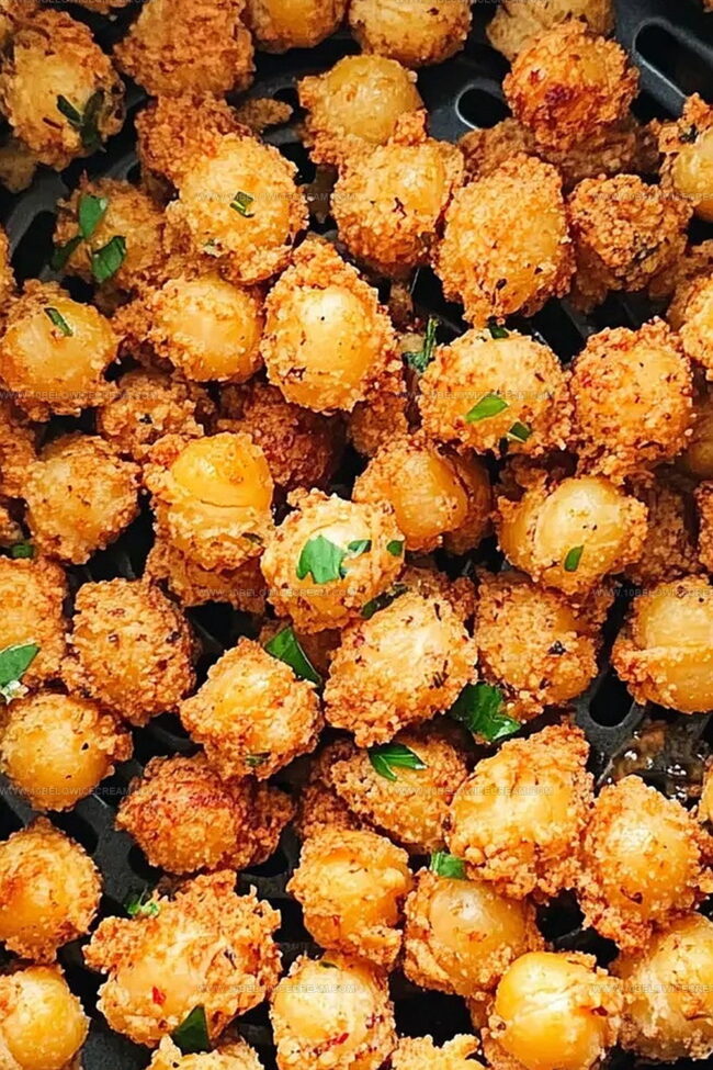 Simple Instructions for Ranch Chickpeas in the Air Fryer