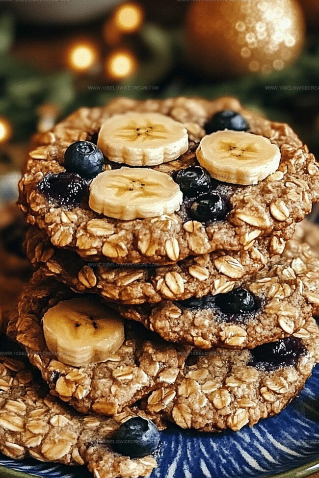 What’s Great About Banana Blueberry Oatmeal Breakfast Cookies