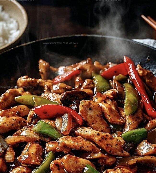 Keeping Black Pepper Chicken Fresh