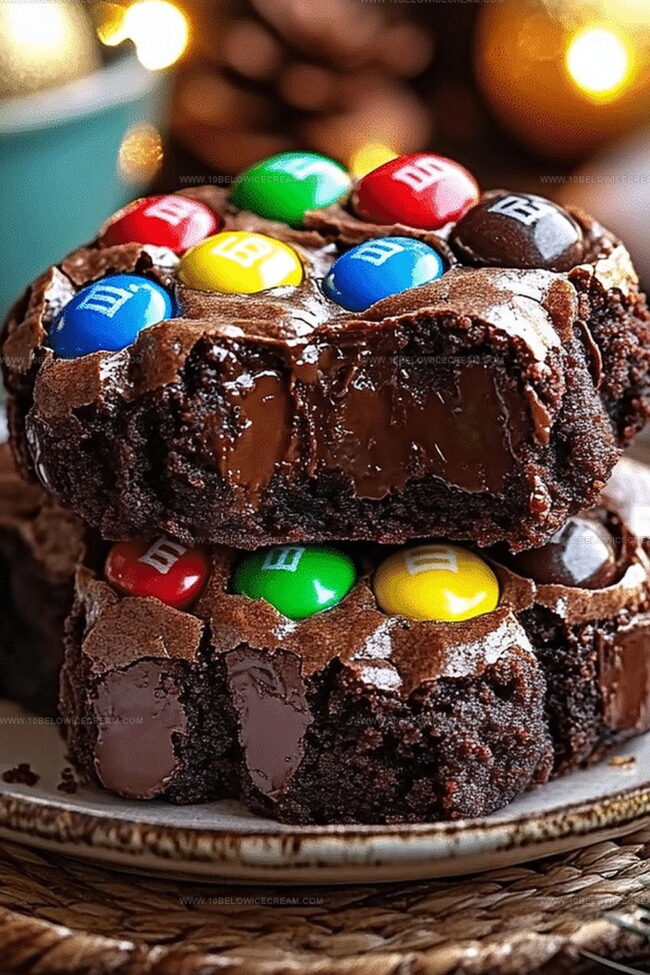 Why M&Ms Chocolate Chip Cookie Dough Brownie Bombs Are So Fun
