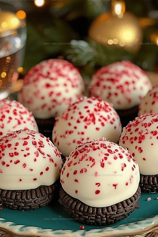 Why Peppermint Oreo Cookie Balls Are A Holiday Hit