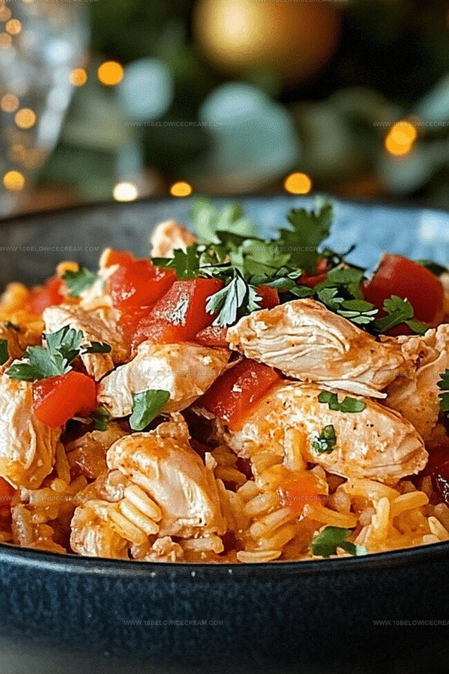 Why Slow Cooker Taco Chicken & Rice Hits The Spot