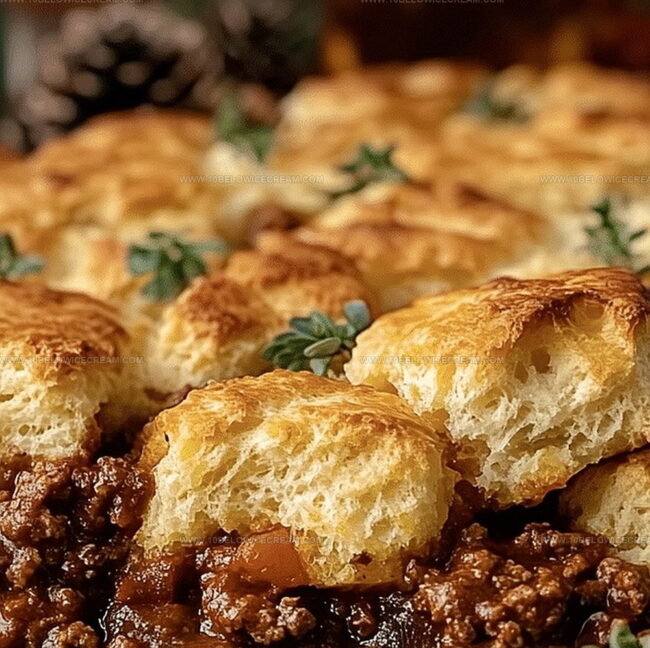 How To Make Sloppy Joe Biscuit Casserole