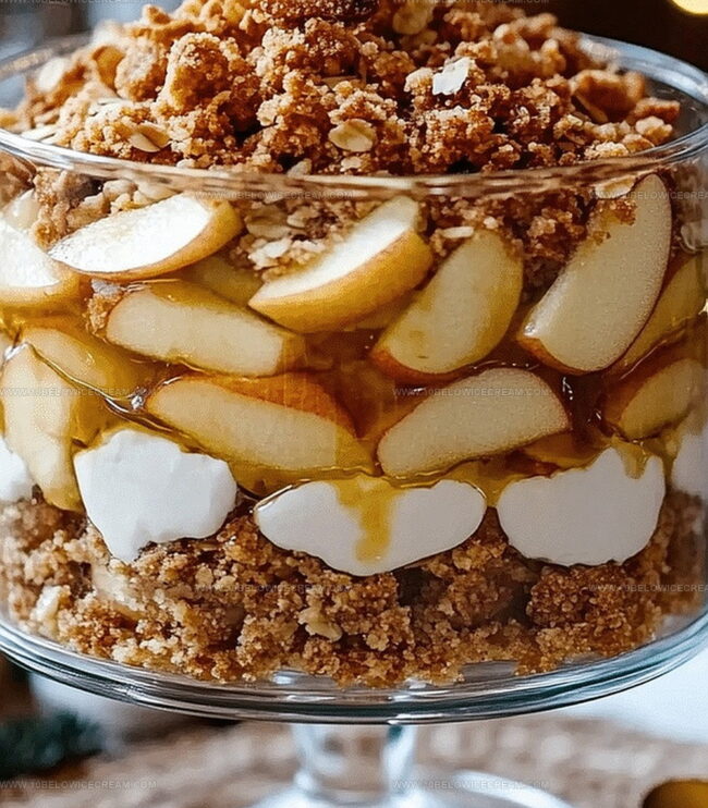 How To Make Apple Crumble Trifle