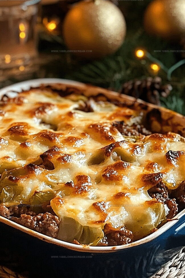 Why Cabbage Beef Bake Is Full Of Hearty Flavor