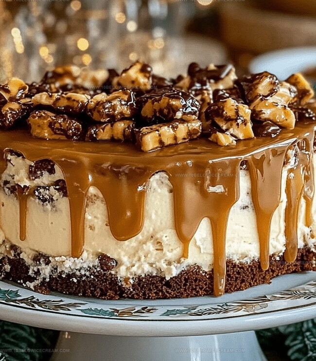 How To Put Together Caramel Turtle Poke Cake