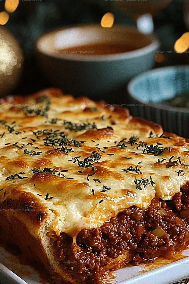Why Garlic Bread Cheesy Sloppy Joe Bake Hits The Spot