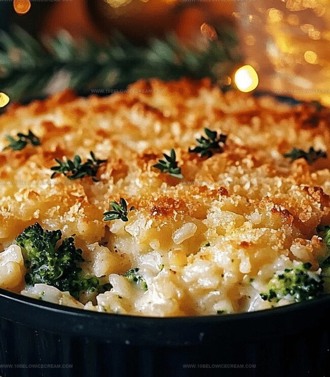 How To Prepare Broccoli Rice Casserole