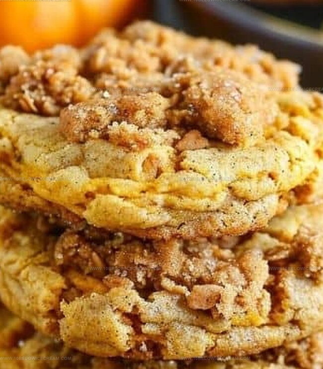 How To Make Pumpkin Cinnamon Crumble Cookies