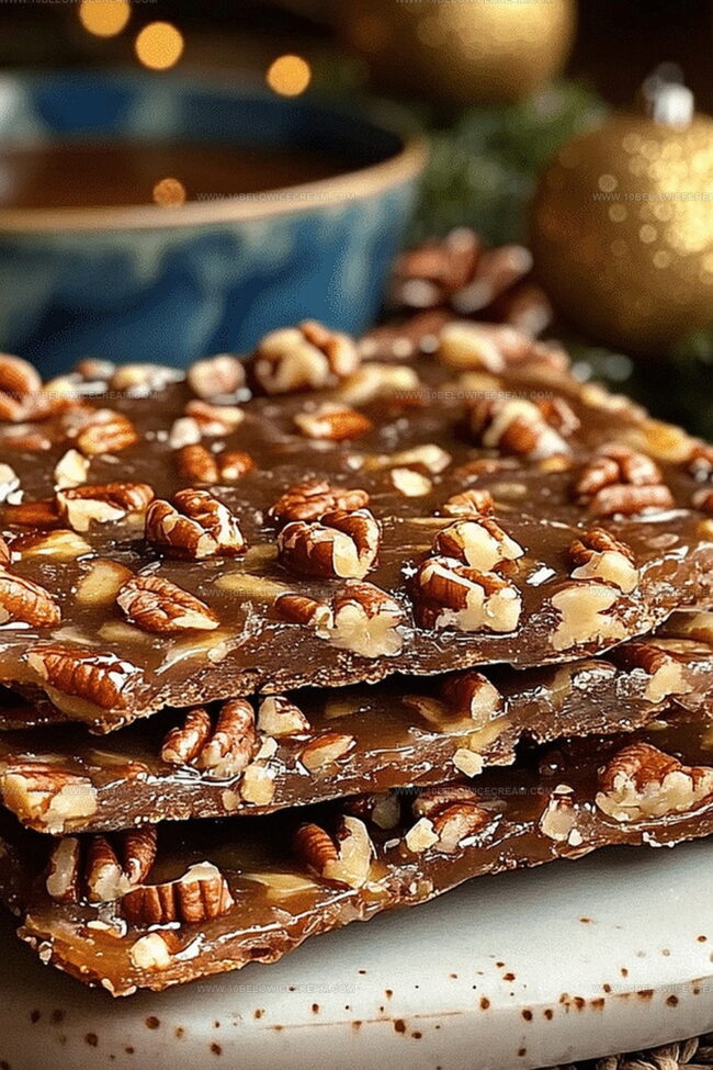 What Makes Irresistible Pecan Pie Bark So Addictive