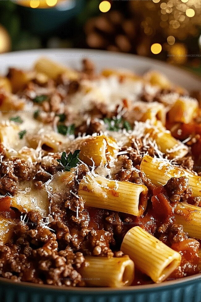 Why Cheesy Ground Beef Pasta Is A Family Favorite