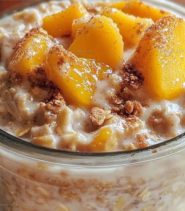 Keep Peach Cobbler Oatmeal Ready To Eat