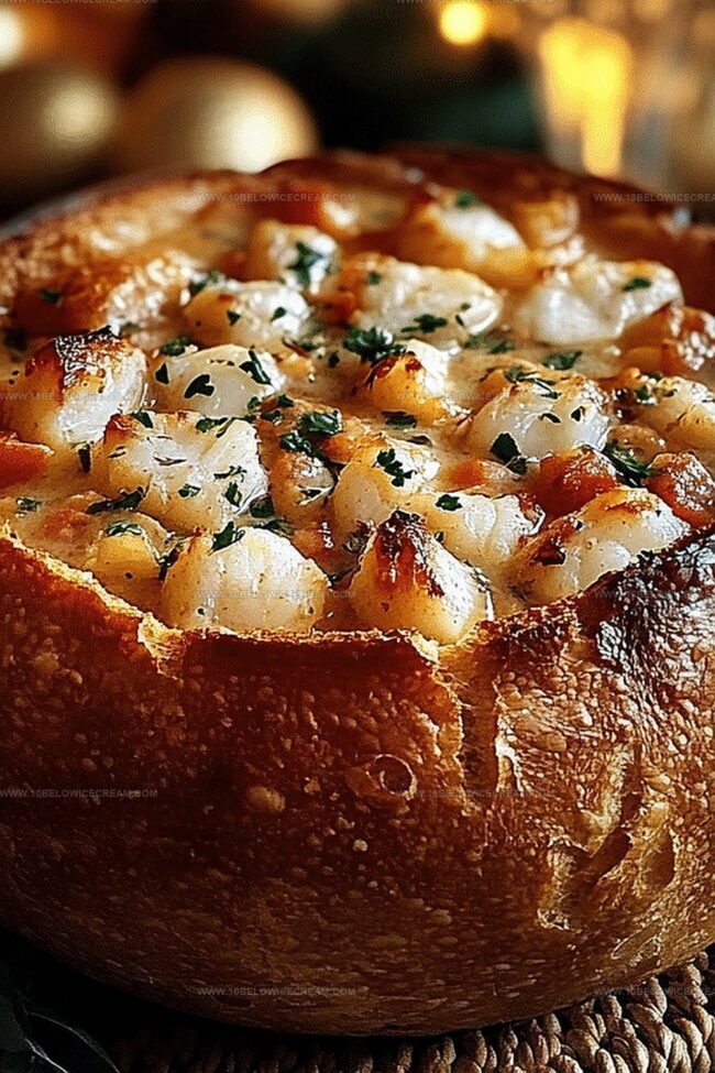 Why Stuffed Seafood Soup Bread Bowl Is A Must-Try