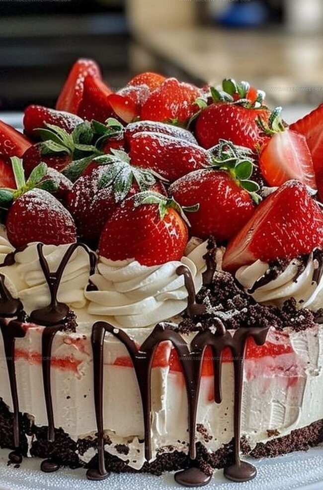 How to Prepare Strawberry Cheesecake Cake