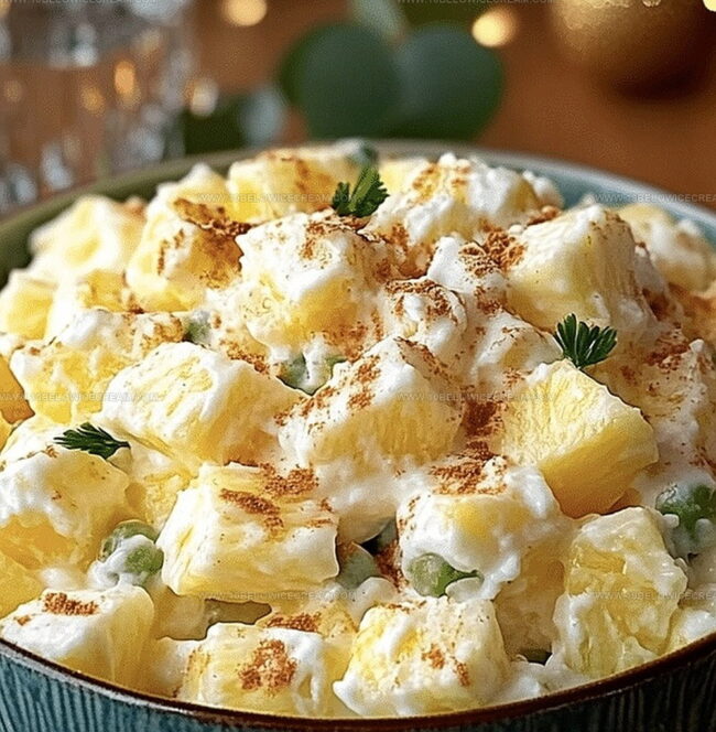 How To Mix Pineapple Fluff Salad Fast