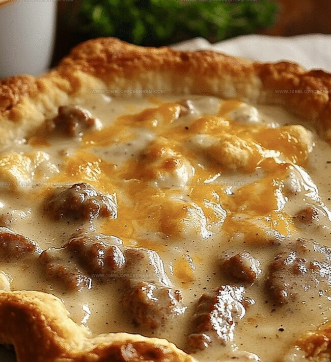 How to Make Sausage Gravy Pie That Wows