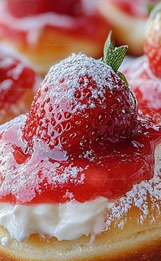 How to Prepare Strawberry Cheesecake Stuffed Donuts