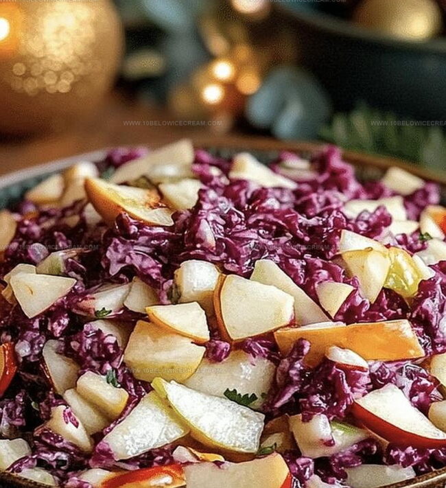 What Makes Cranberry Apple Coleslaw So Refreshing
