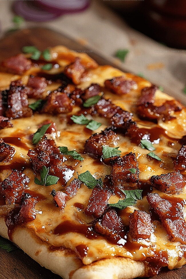 Why BBQ Bacon Cheeseburger Flat Bread Melts Are So Good