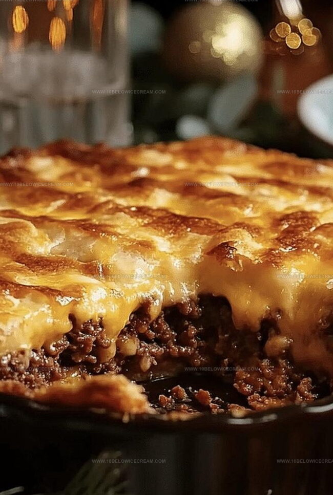 Why Pioneer Woman Cheeseburger Pie Is A Comfort Food Win