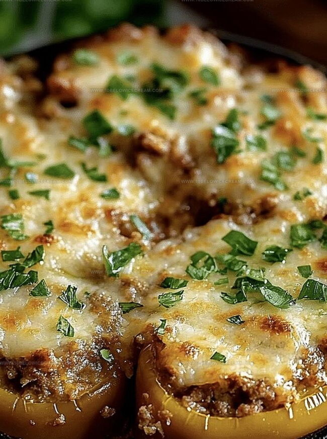 Instructions For Delicious Stuffed Pepper Casserole