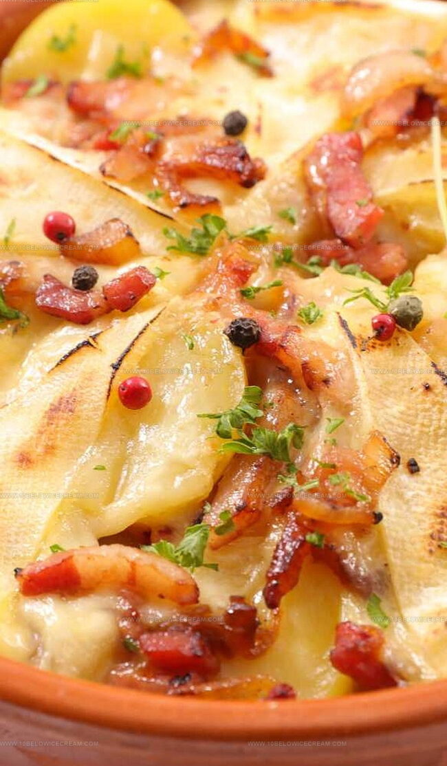 What Matches With James Martin Leek Potato And Bacon Bake