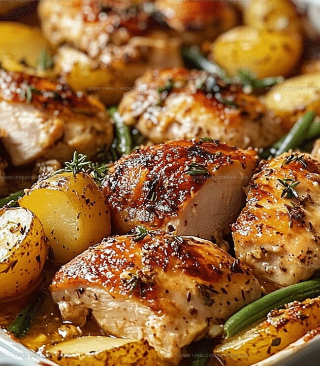 Simple Steps For Chicken and Potato Bake