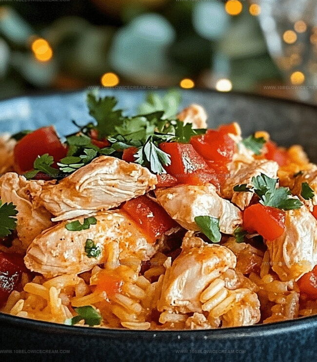 How To Make Slow Cooker Taco Chicken & Rice