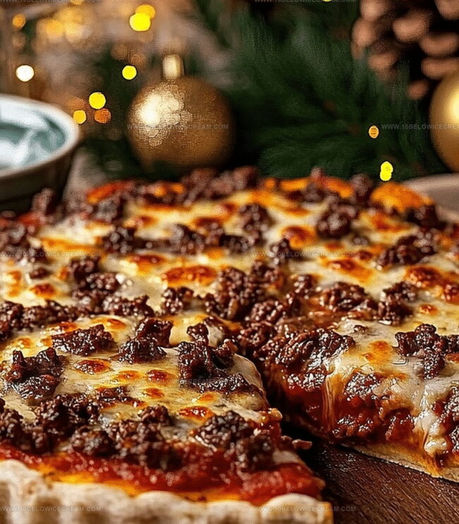 How To Make Beef Pizza Pie At Home