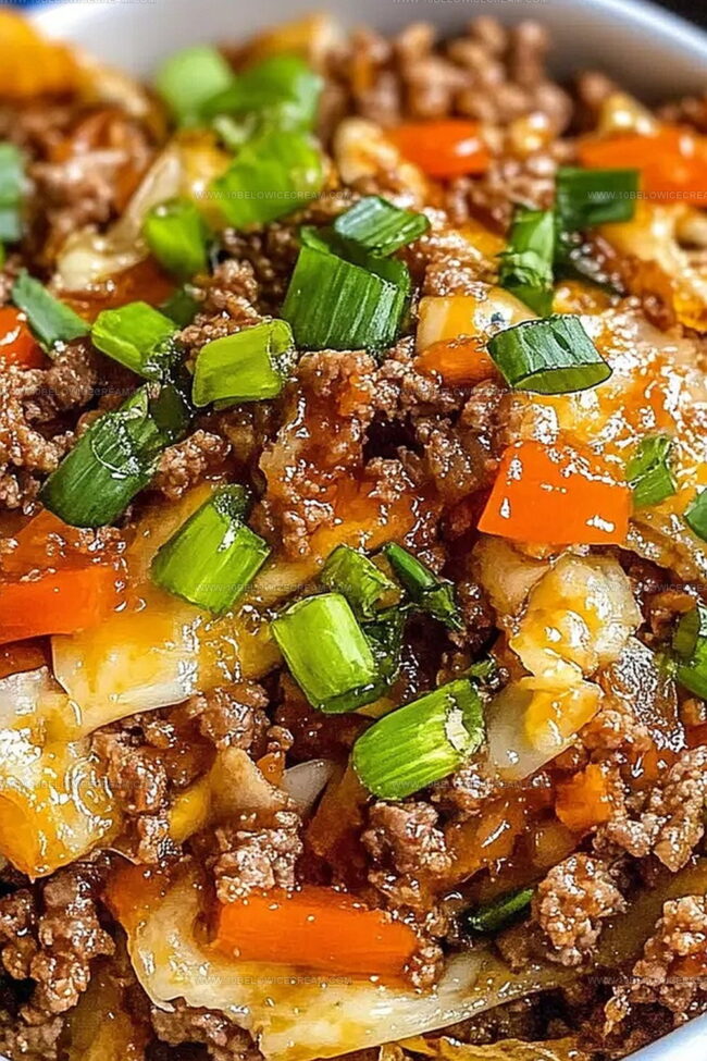 Simple Instructions For Ground Beef Egg Roll Bowl