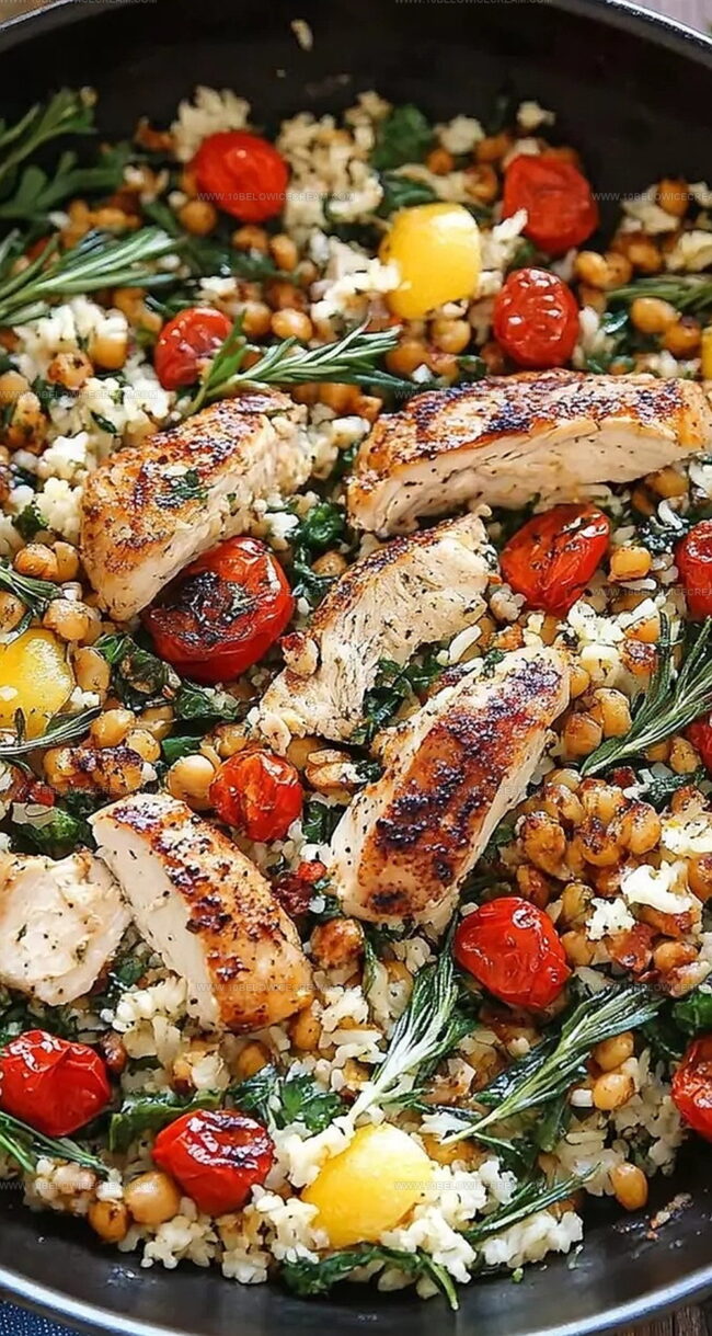 Why Greek Chicken And Lemon Rice Is So Refreshing