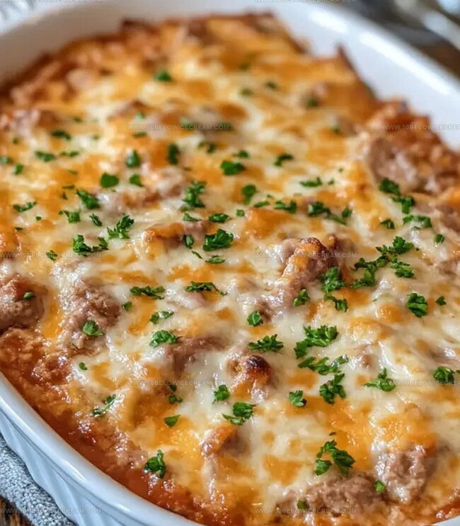 Save Amazing Beef Lombardi Casserole With Ease