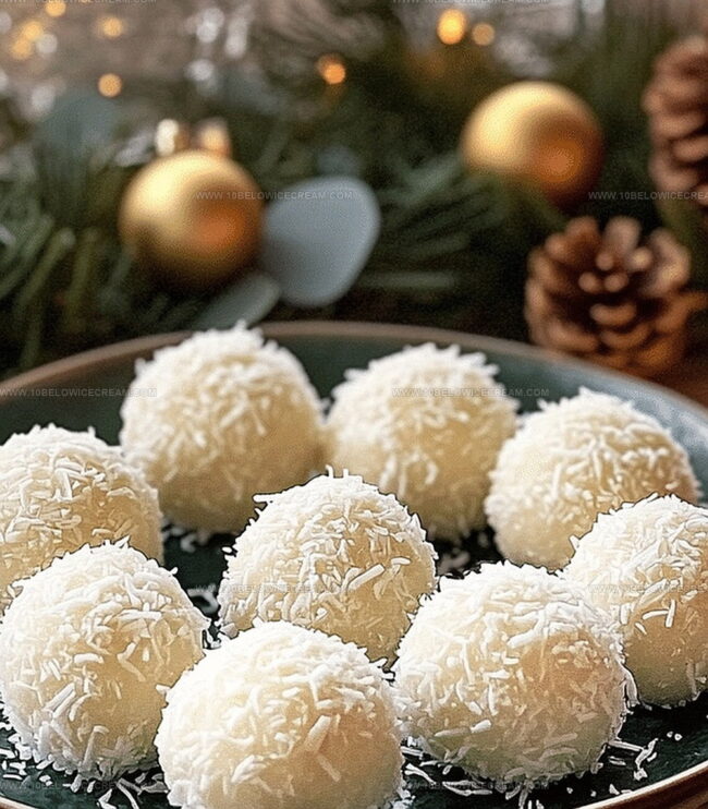 How To Prepare No-Bake Coconut Cream Balls